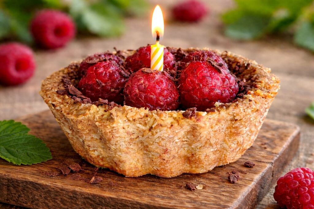 Yummy Sugar-Free, Coconut-Chocolate Macaroon Tart